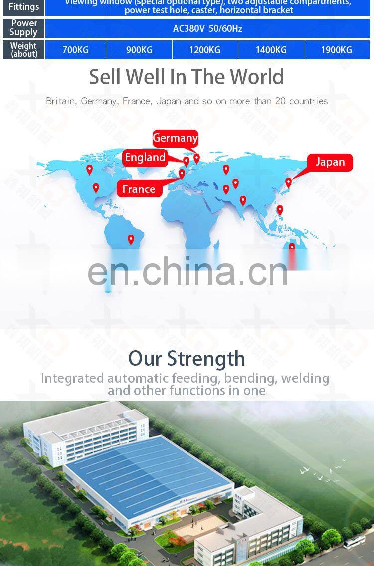 Testing Equipment Environmental Air cooled Cycle Thermal Shock Fast Impact Temperature Test Chamber