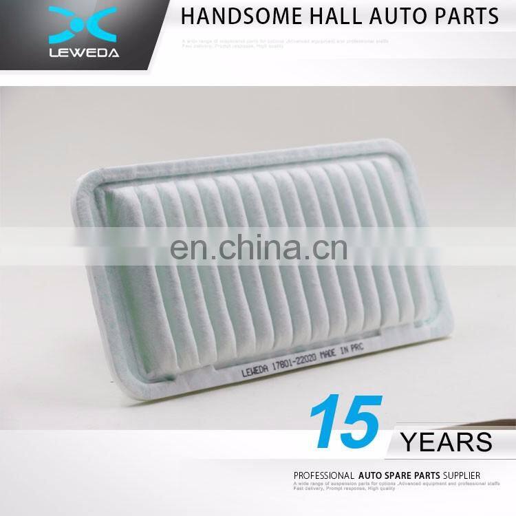 High quality environmental material car air filter 17801-22020 for(FAW) corolla corolla ex avensis (T25_)
