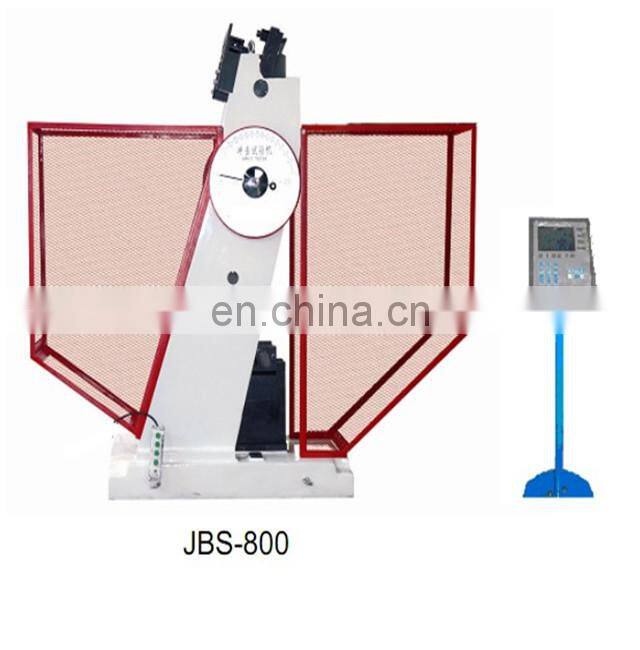 150 300J dial show steel material charpy pendulum impact tester for sale