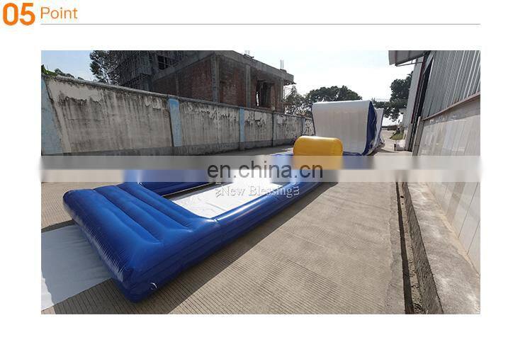 Freestyle DIY inflatable floating pool aqua toys, swimming kids pool obstacle course line water paly equipment for sale