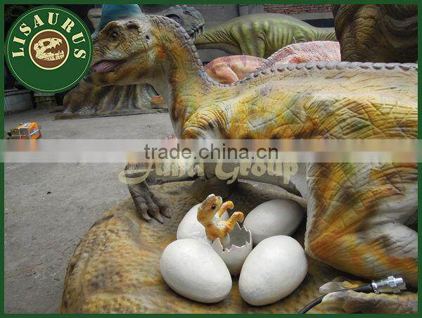 Lisaurus-D Entertainment park dinosaur eggs animatronic baby dinosaur