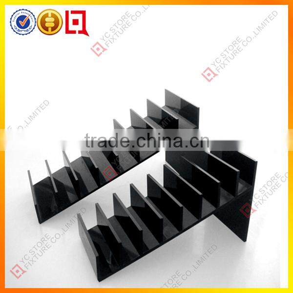 8-Tier black Countertop acrylic purse rack