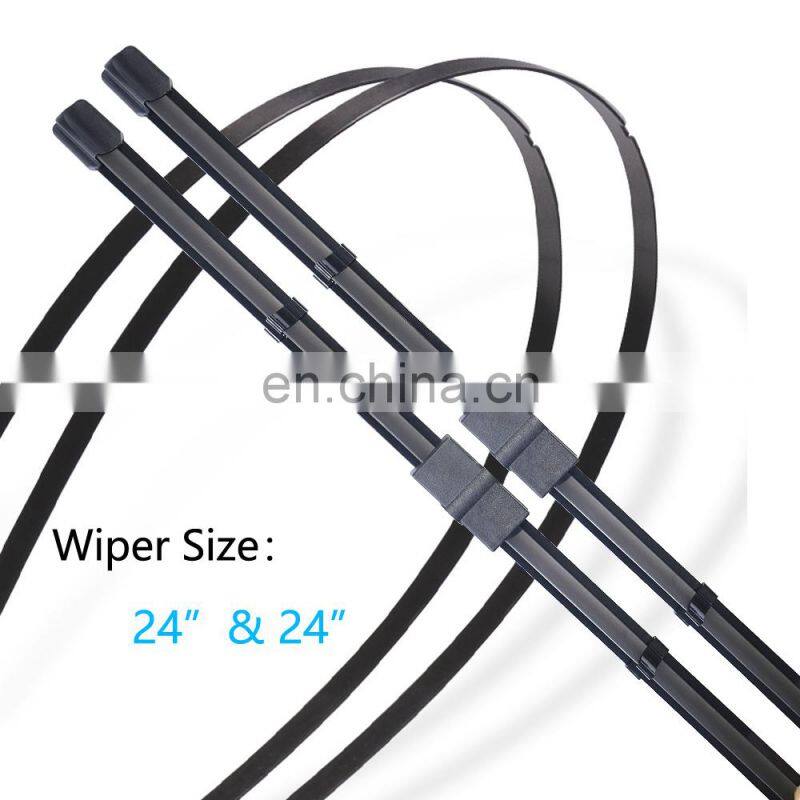 for Mercedes Benz E-class W212 2010~2014 Car Wiper Blade Front Windscreen Windshield Wipers Car Accessories Stickers