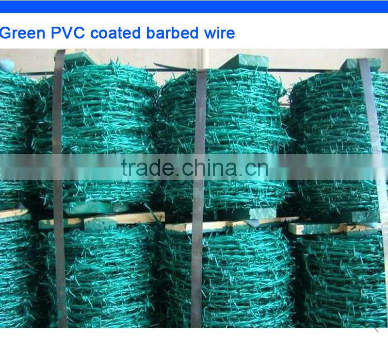 safety reliable quality hot dipped galvanized barbed wire