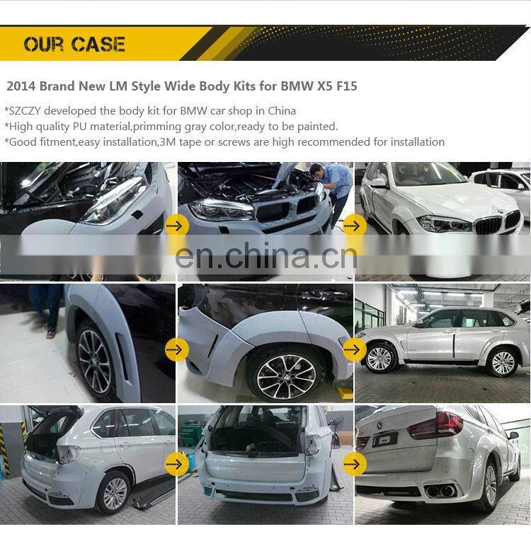 10-13 W212 PU Car Rear Bumper Diffuser for Mercedes E-Class W212 Standard Bumper