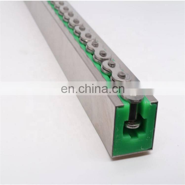 Custom Large Curved Sliding Guide Rail POM Plastic Track for Chain Roller