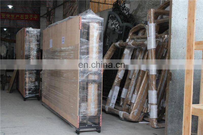 48 inches exterior front wrought iron main front door design with opening window