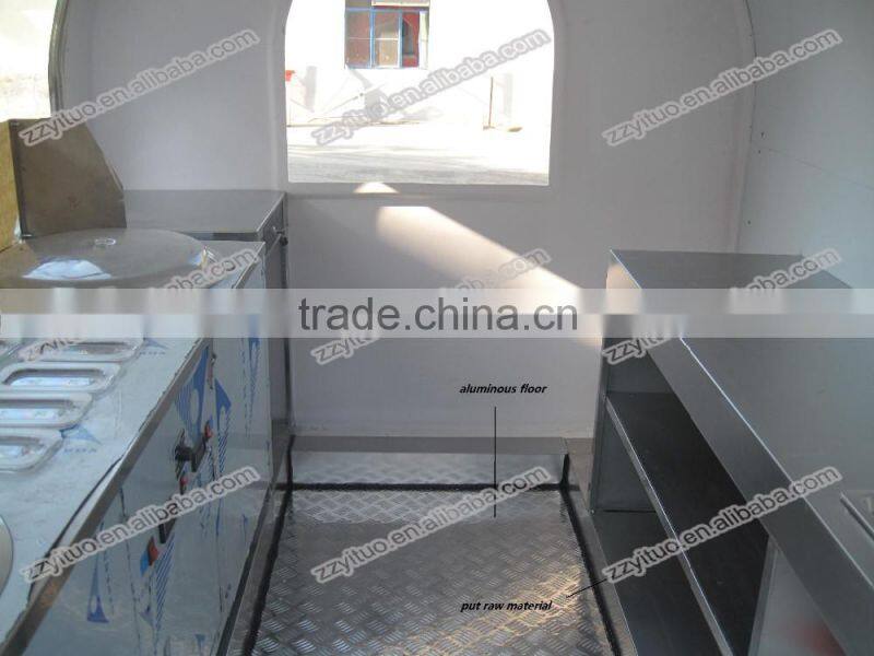 Food Catering Trucks/Fried Ice Cream Machine Food Cart Trailer for Sale/Outdoor Food Cart