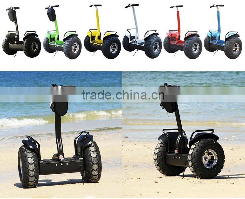 Sunnytimes 36V 72V Lithium Battery Waterproof 2 Wheels Electric Self Balance Scooter With Handle And Big wheels