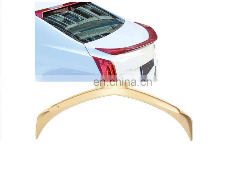 Auto Spoiler Wing High Quality ABS Rear Roof Wing Spoiler For Cadillac ATS