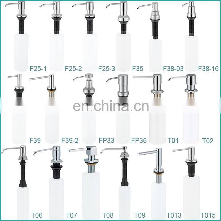 New Liquid Bathing Fancy Stainless Steel Hand Soap Gel Pump Soap Dispenser Bottle For Hotel Bathroom Wholesale from China