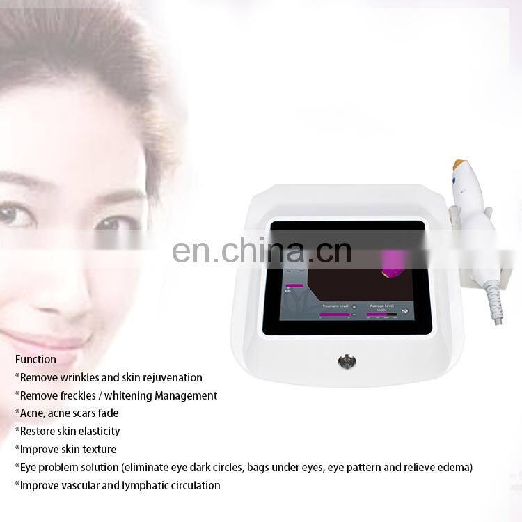 portable mini intragen FLX rf skin tightening Face Lift Stationary cpt newest Radio Frequency Equipment Machine