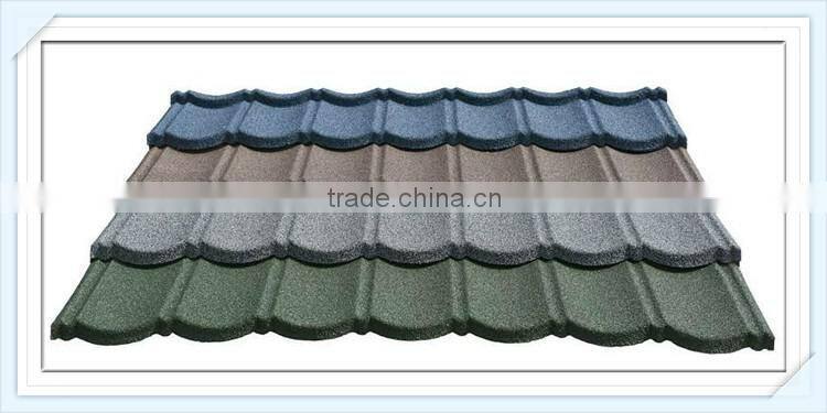 Stone Color Coated Metal Production Metal Tile