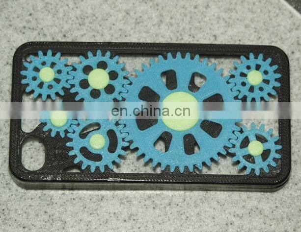 3D Print Mobile Phone Case With 3D Printing Plastic Gears