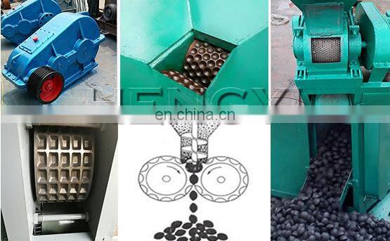 making charcoal from coconut shell/manual briquette press/piston briquette machine