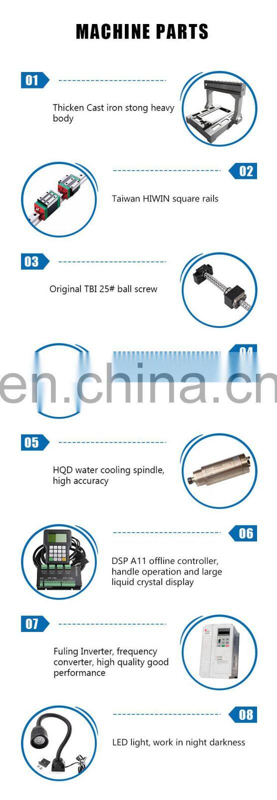 SENKE CNC Cutter Mini Metal Cutting and Engraving Machine Acrylic Carving Machine with CE