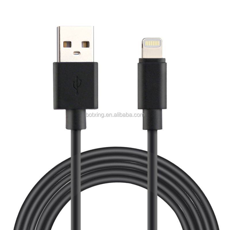White MFi magnetic usb cable light 2m for iphone