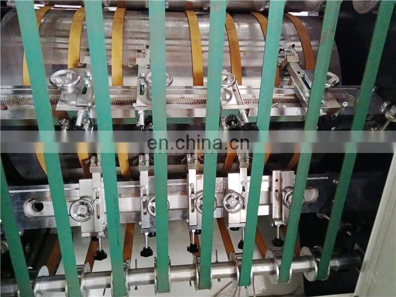 BG1200 hand feed rigid gift plywood paper board box grayboard v notch groove slotting Machine equipment