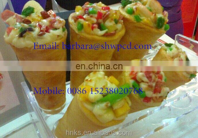 Factory manufacture stainless steel cone pizza machine price