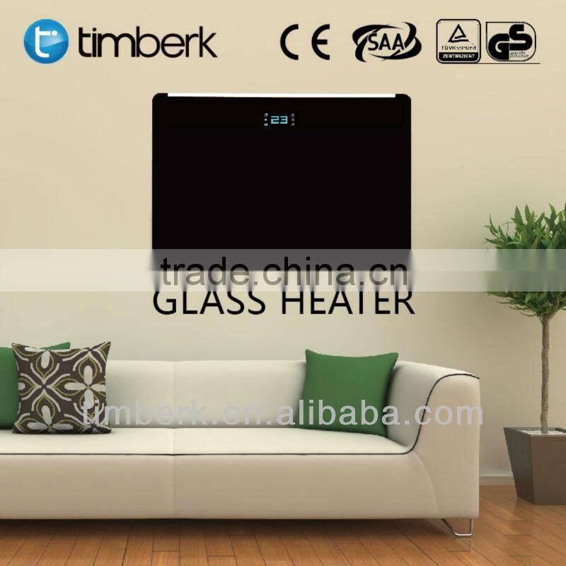 Black color infrared glass heater