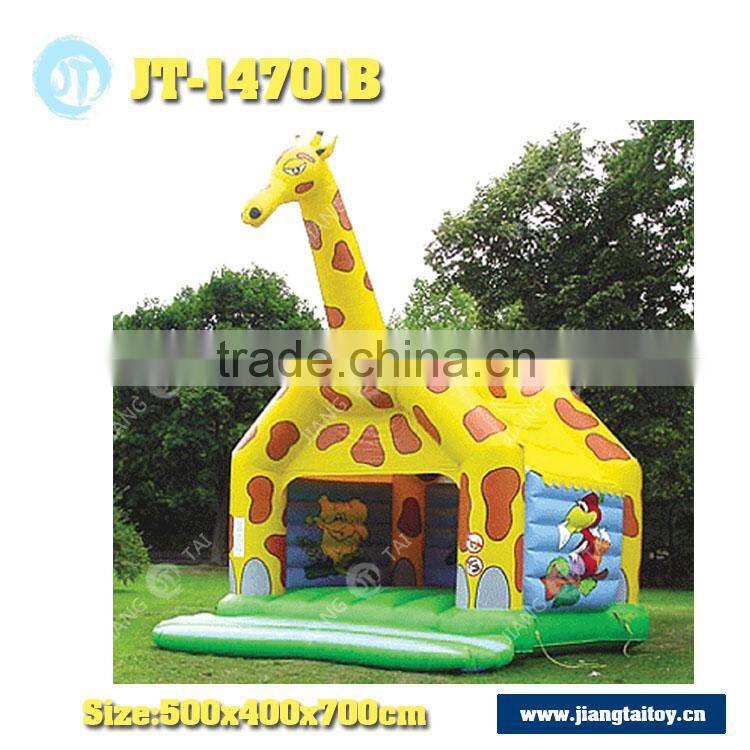 JT-14603B cheap party park cute inflatable bouncy jumping castle for sale