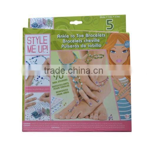 Arts & crafts kit Make your fashion jewelry set for kids and young girls