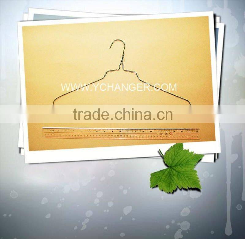 Gold Tone Big Metal Dry Cleaner China Hanger (GT-BM18A)