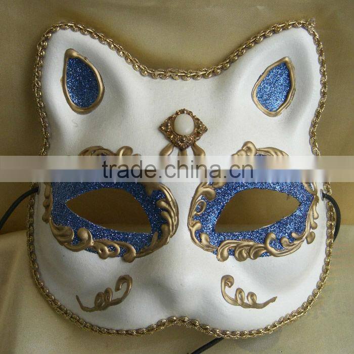 Blue Venice Cat Mask