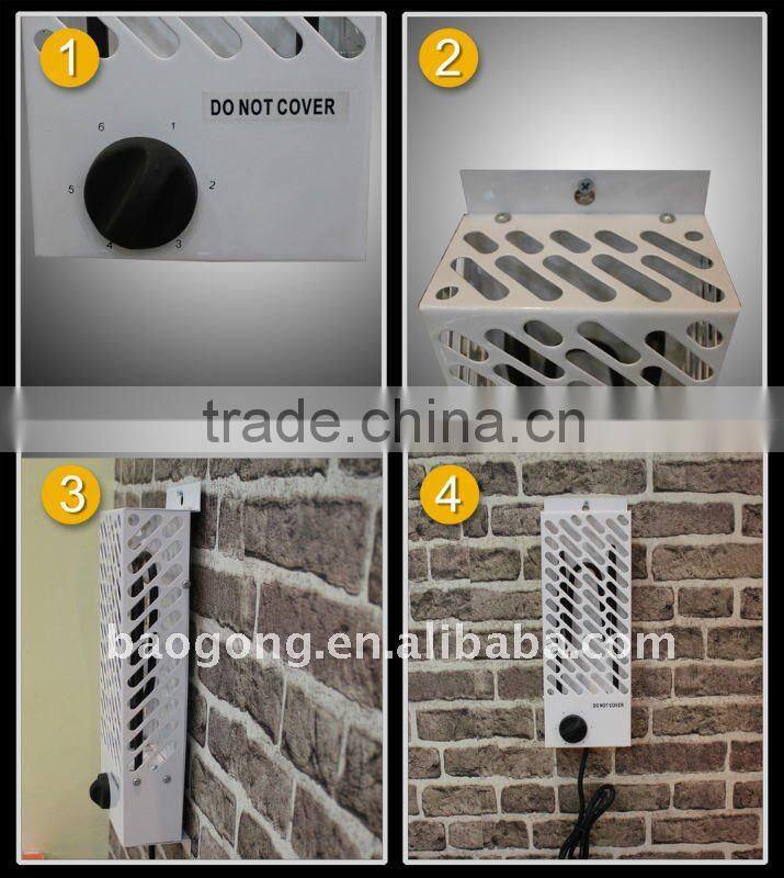 outside frost-resistant heater