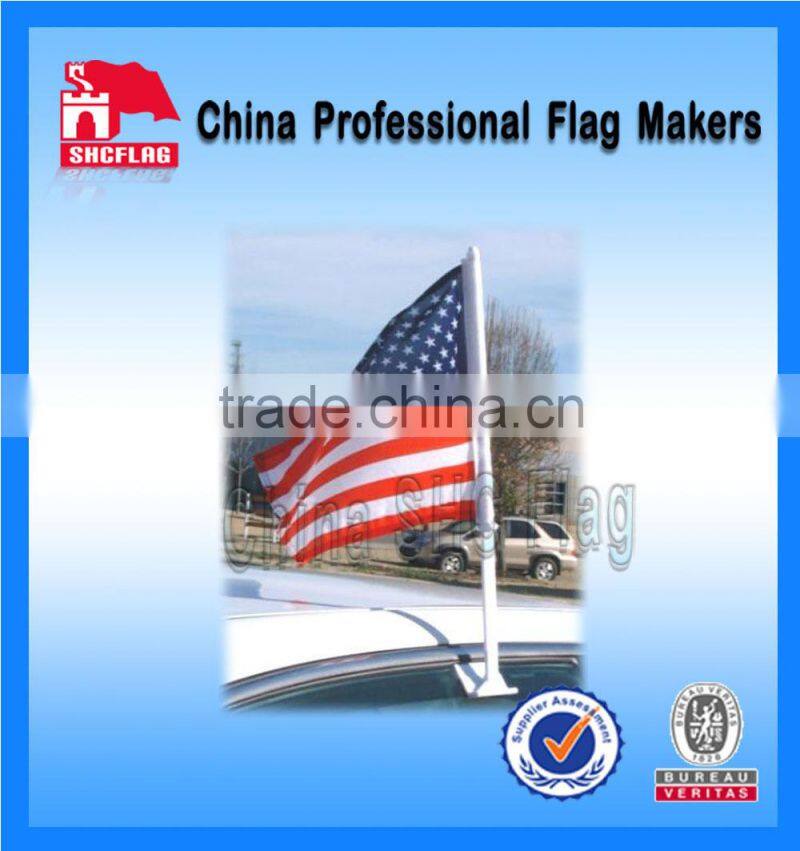 Eco-friendly car flag pole for sale NO MOQ