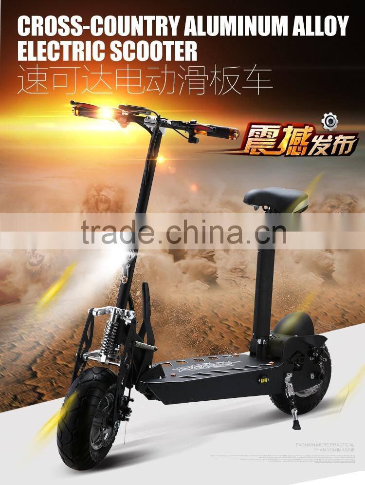 li-ion battery stand up electric scooter