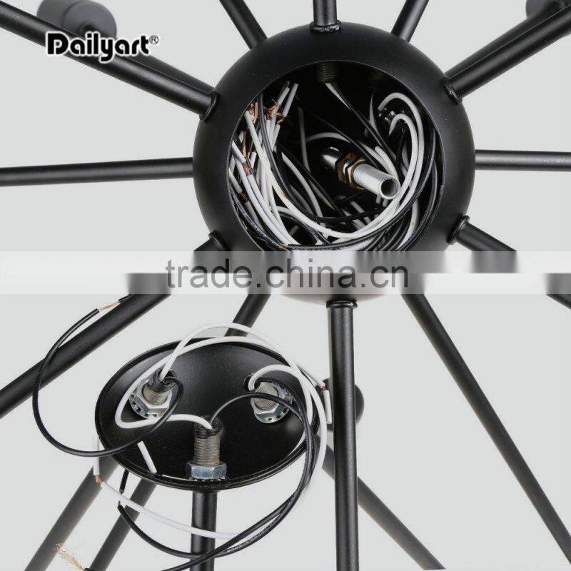 2016 hot sell circle tube chandelier fancy items with low price