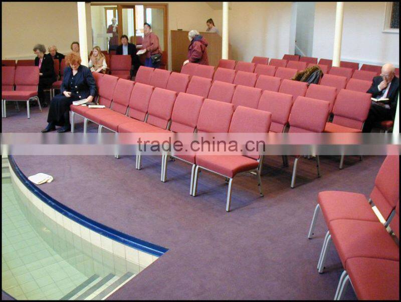 Comfortable modern stackable antique church chair