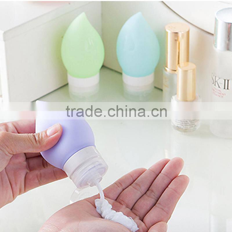 Mini fashion silicone bottle tube package,Beautiful and portable silicone bottle tube