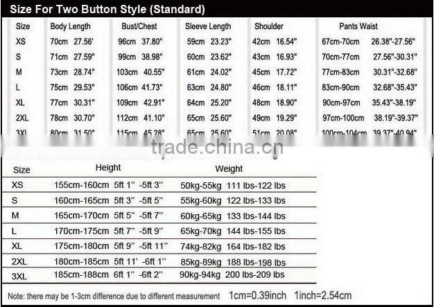 Lapel Classic Suit Men Jacket with 100% Polyester