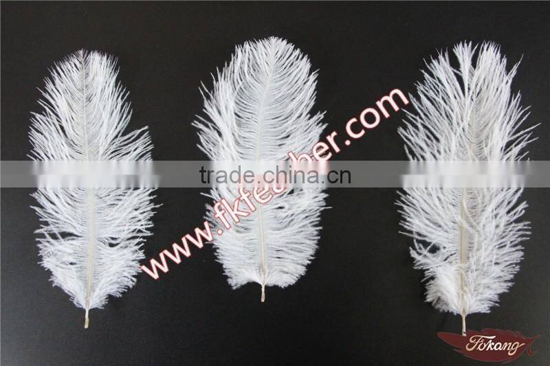 Wholesale Cheap DIY Multicolor Craft Small White Ostrich Feather 15cm to 20cm For Wedding Decorations