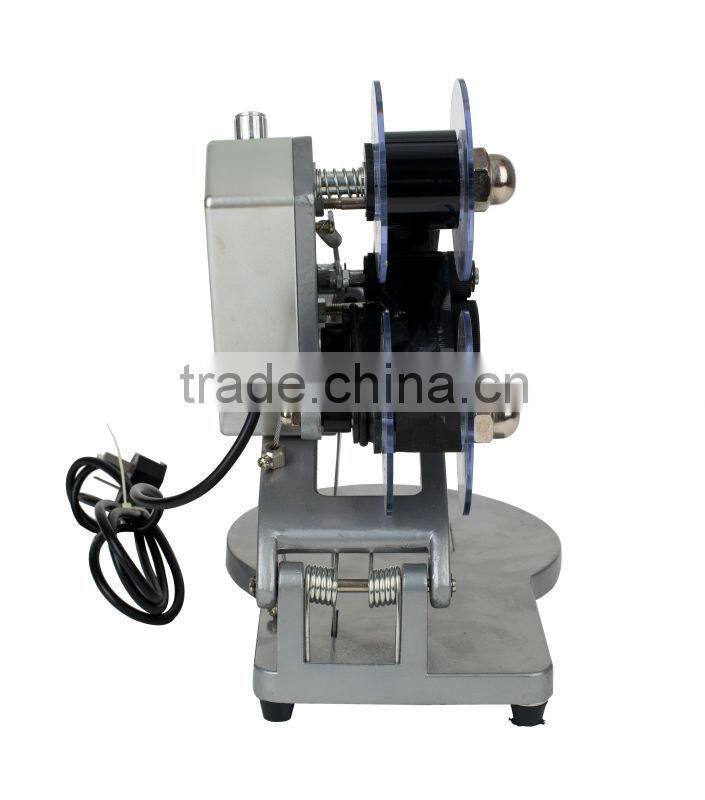 DY-8 portable manual hot color ribbon date coding machine
