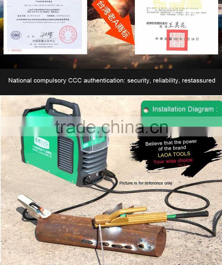 LAOA Industrial Grade Copper Core Contravariant DC Portable Electric Welding Machine Householding Welder ZX7-250