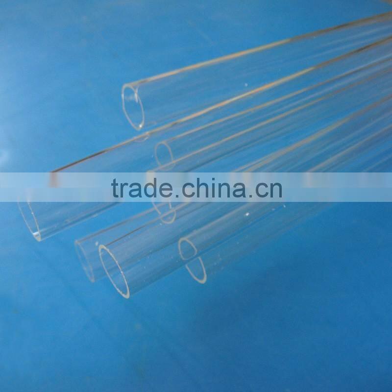 Custom thickness large diameter extrusion hollow plastic clear pmma acrylic tube