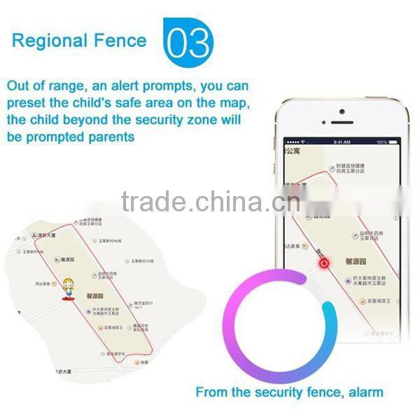 2016 hot sell GPS tracker kids watch phone