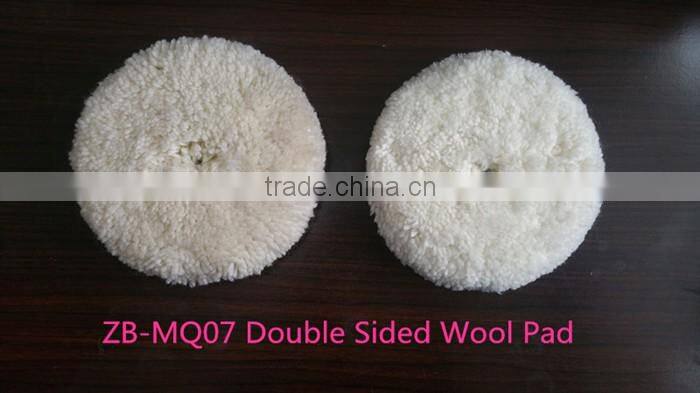 metal Buffing Natural Wool Double Side Diamond Polishing Pad