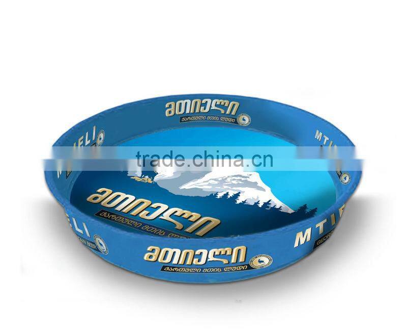Large round type printed acrylic plastic ball