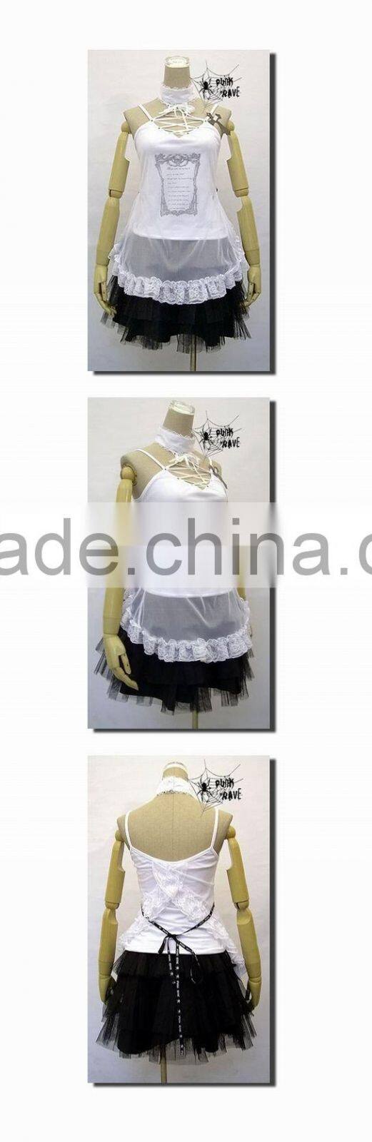 PUNK RAVE gothic & punk sun top T-125