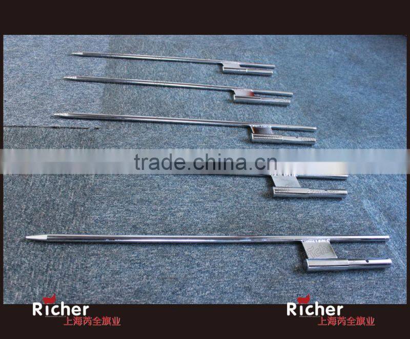 Beach flagpole flying banners