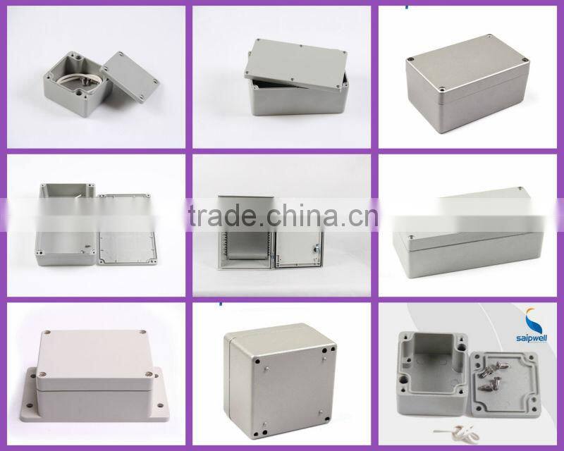 Manufacturer Saipwell 300*400*200mm fiberglass waterproof box IP65/ip66