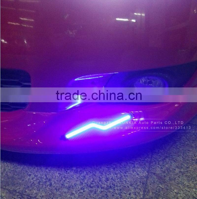 Super bright Z shape cob drl led fog lamp daytime running light