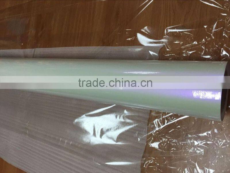 High quality chameleon pearl white car wrap film with air bubbles 1.52*20m each roll