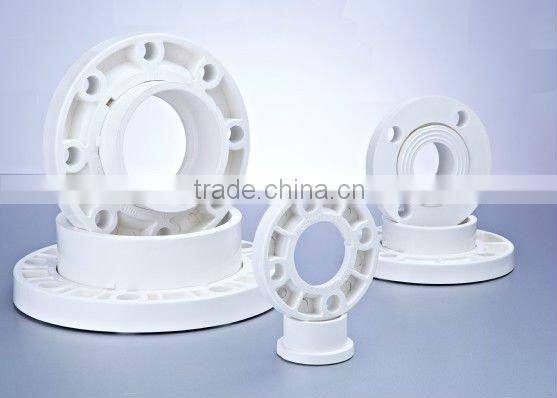 PLASTIC PVC SCH80 FLANGE grey color