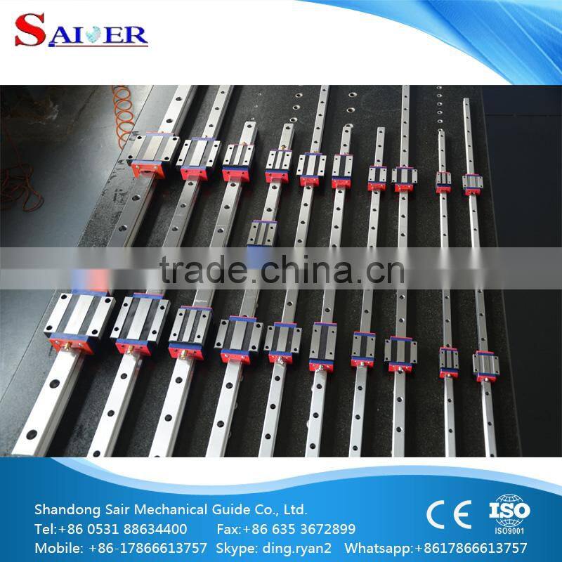 30mm HGR30 linear guide with QHW30HA QHW30HB and QHW30HC linear slider