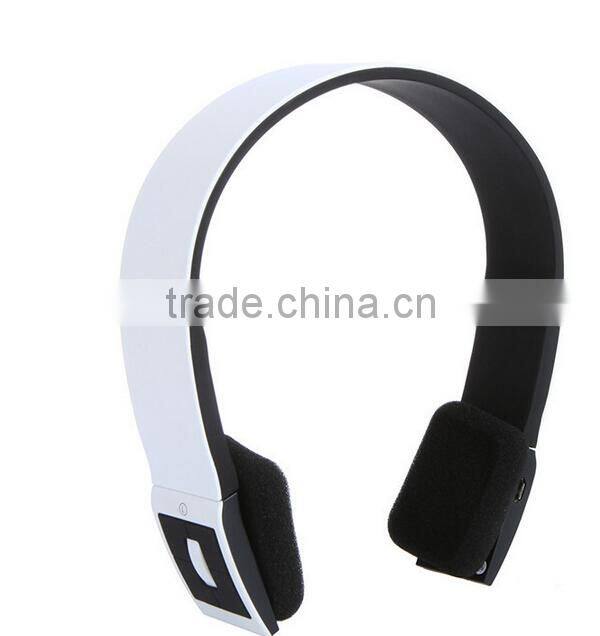 Hot selling wireless micro smart headphones with bluetooth for apple and laptop/ and mobile phone